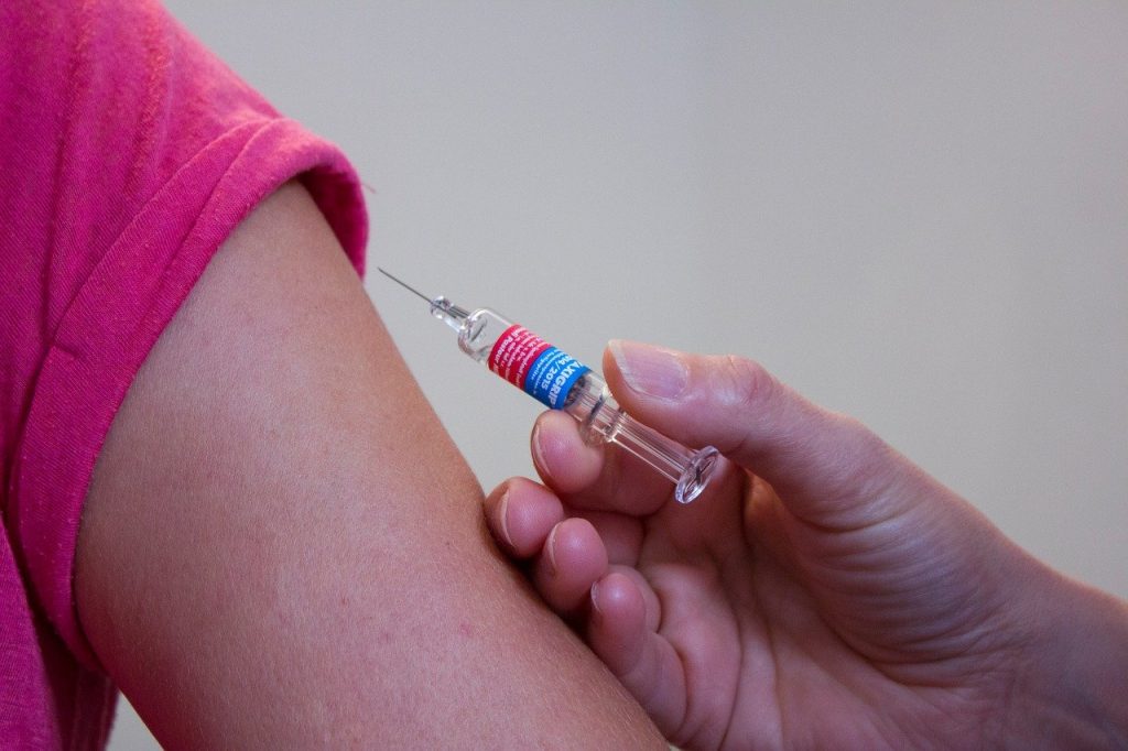 vaccination, doctor, syringe